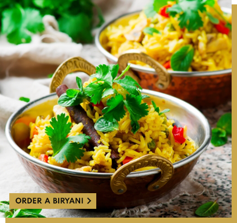 try our biryani dishes